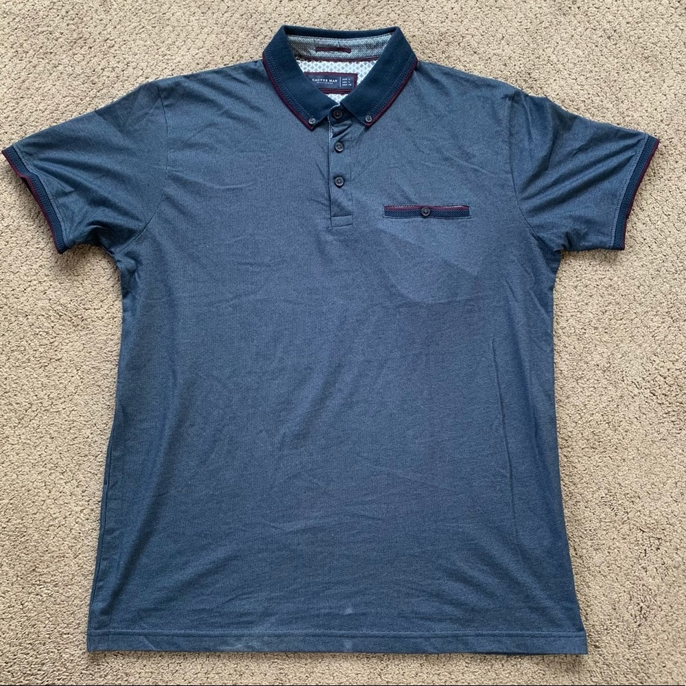Mens Navy Polo